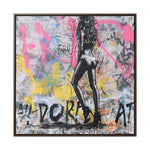 Sultry Streets: Embracing Graffiti Glamour