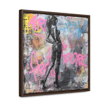 Urban Elegance: Sensuous Graffiti Symphony
