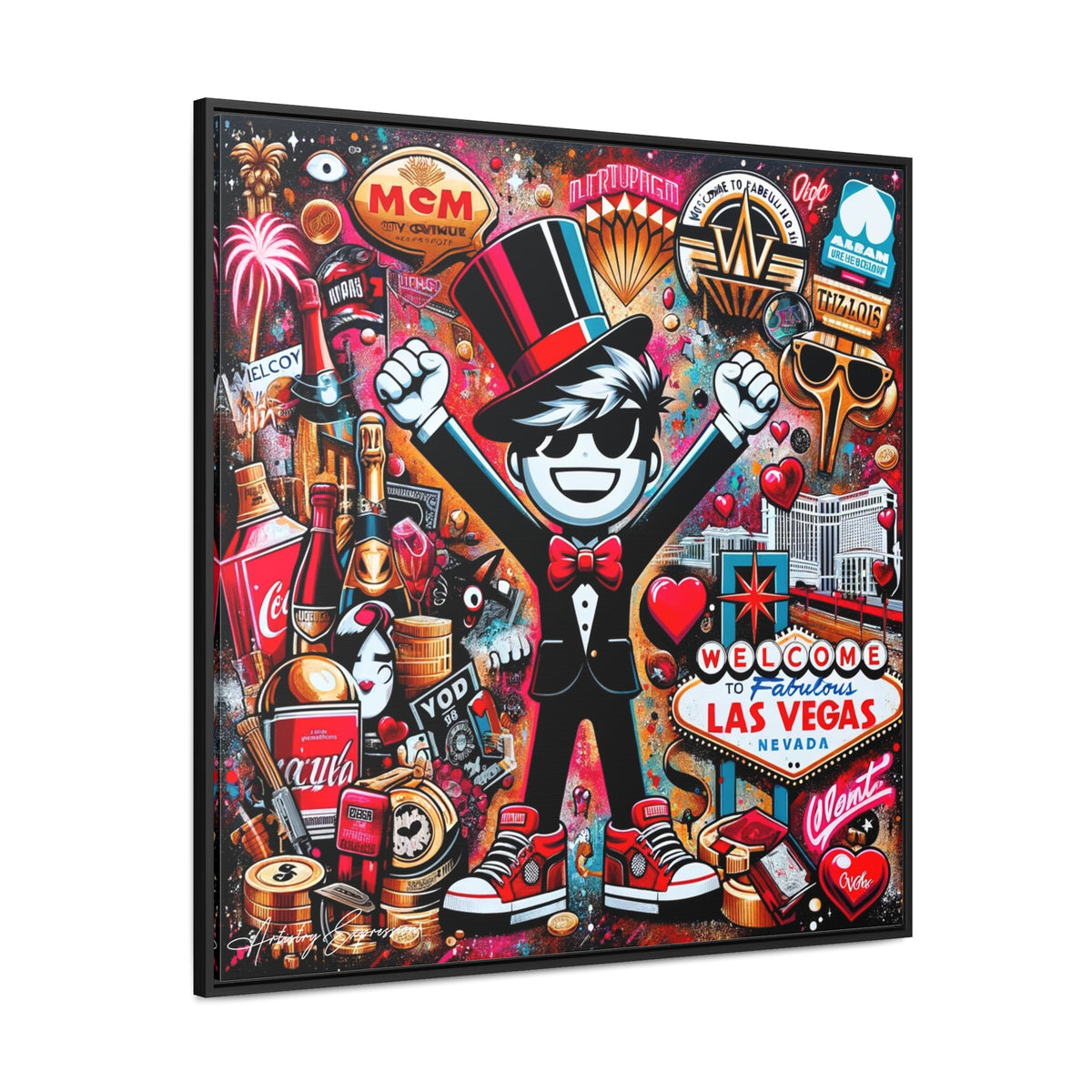 Urban Adventure: Graffiti Journey Through Las Vegas