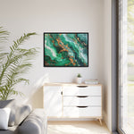 Emerald Shores : abstractions fluidiques