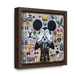 Mickey's Message: Street Art with a Pop Twist
