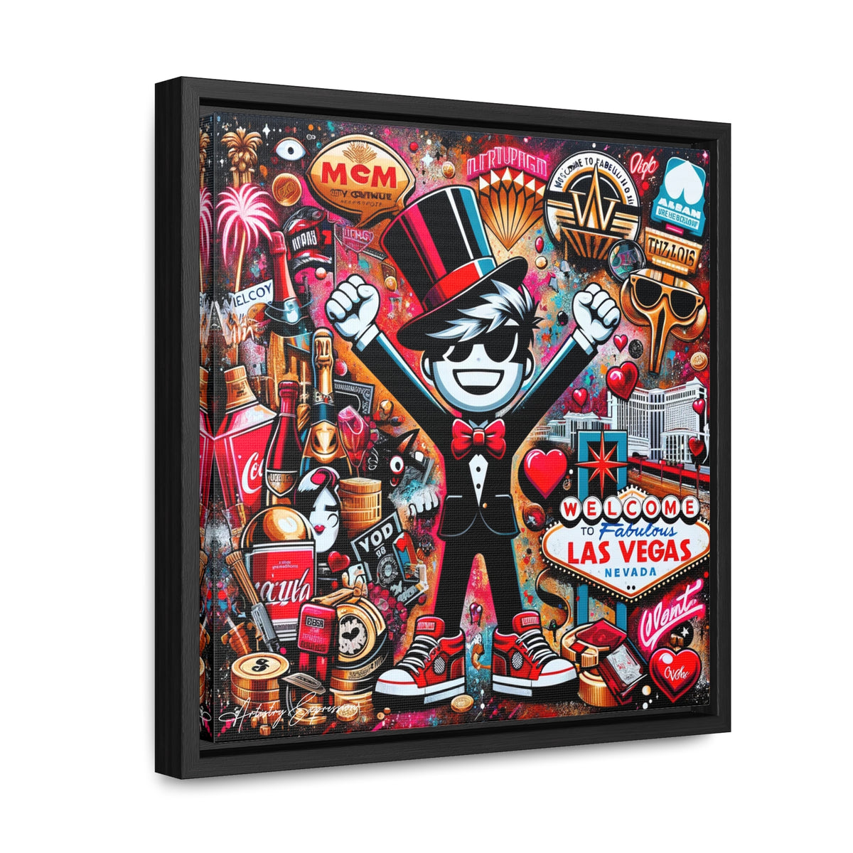 Urban Adventure: Graffiti Journey Through Las Vegas