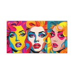 Neon Nostalgia: Faces of 80s and 90s Retro Glam