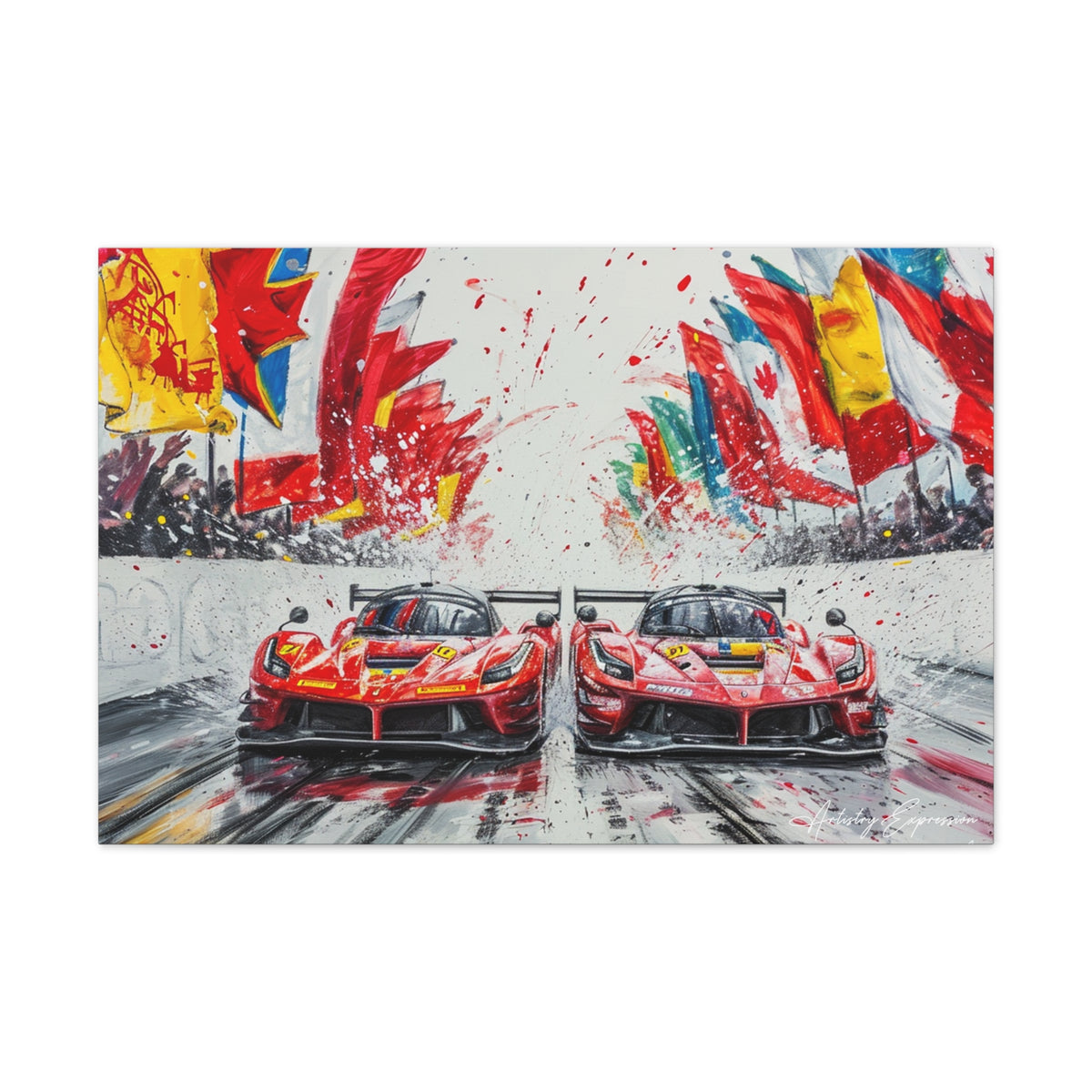 Speedy Cars on the Road