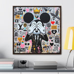 Mickey's Message: Street Art with a Pop Twist