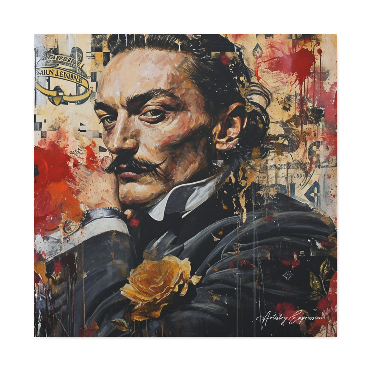 Les yeux d'une perspicacité surréaliste : le portrait de Salvador Dalí