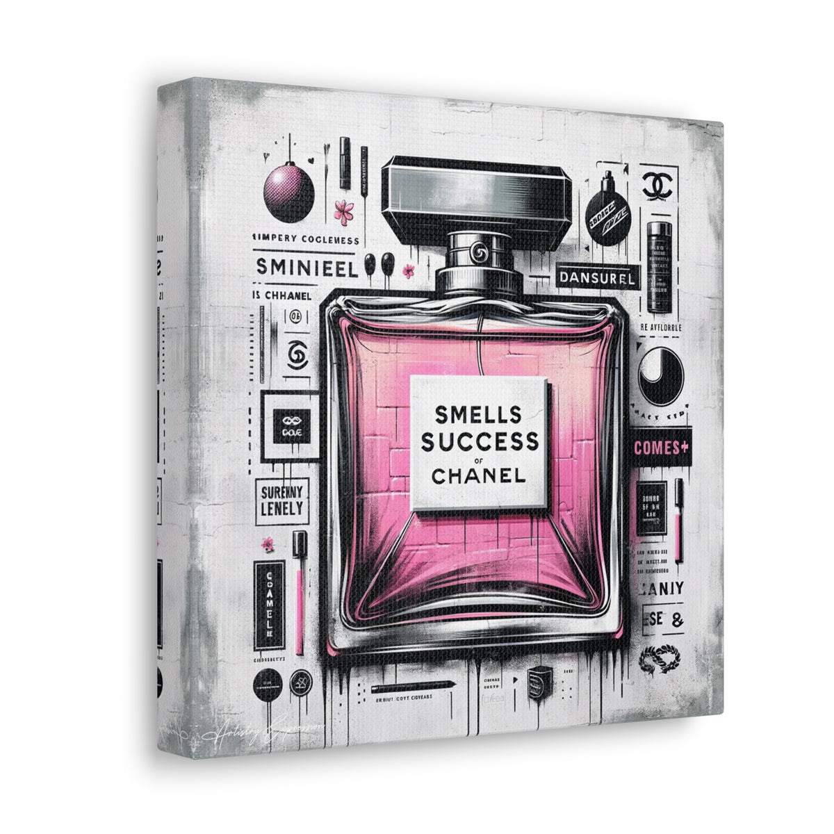 Scent of Triumph : interprétation graffiti moderne du parfum
