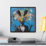 Whimsical Urban Portrait: A Splash of Color