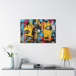 Tapisserie urbaine : une célébration de l'humanité