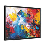 Emotional Echoes: Abstract Canvas Masterpiece