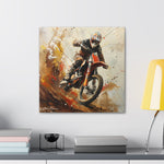 Frissons en mouvement : la joie du motocross