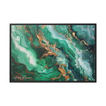 Emerald Shores : abstractions fluidiques