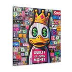 Luxury Lament: Graffiti Art on Obsession with Money