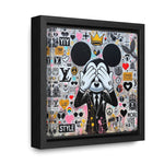 Mickey's Message: Street Art with a Pop Twist