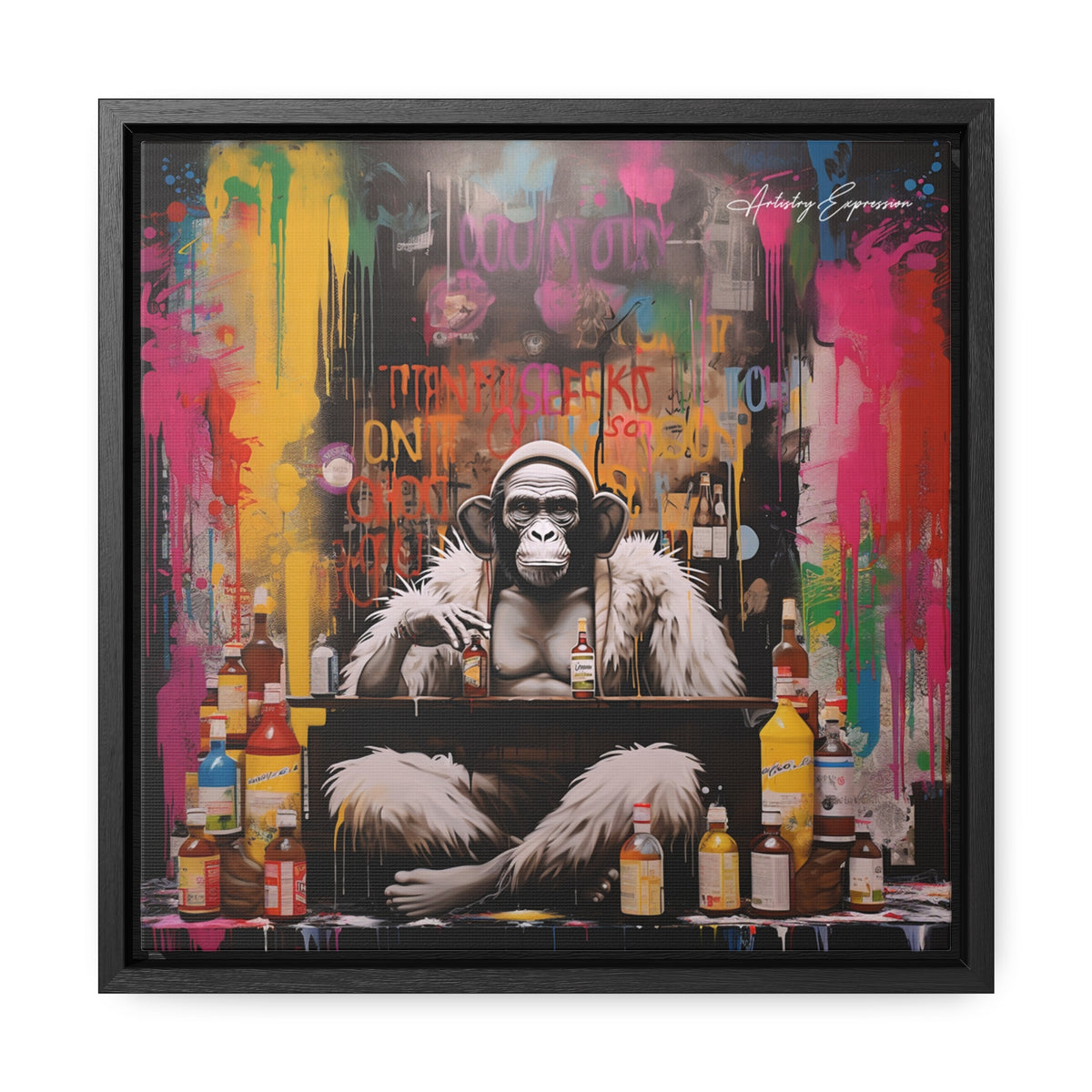 Wild Night Out: Gorilla Hangout in Color