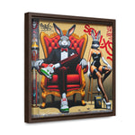 Glamour and Grit: Graffiti Fusion of Playfulness and Opulence