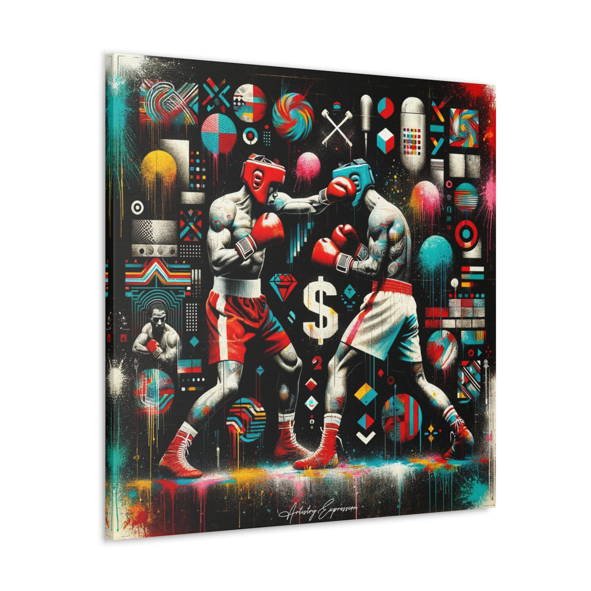 Ali's Battle: A Graffiti Tribute