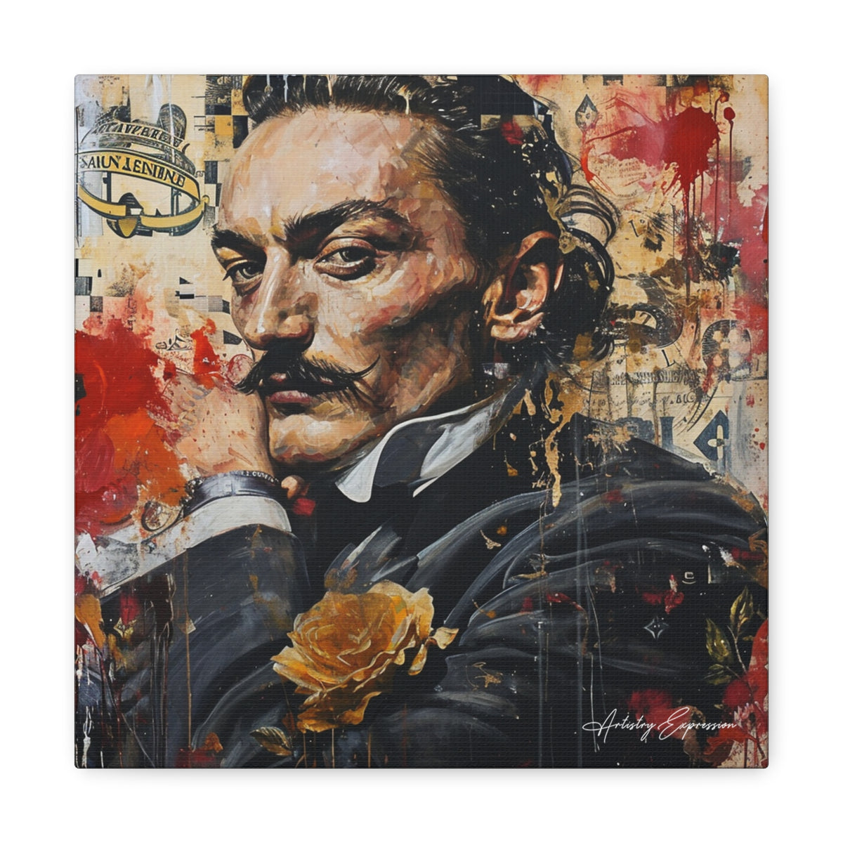 Les yeux d'une perspicacité surréaliste : le portrait de Salvador Dalí