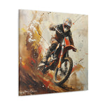 Frissons en mouvement : la joie du motocross