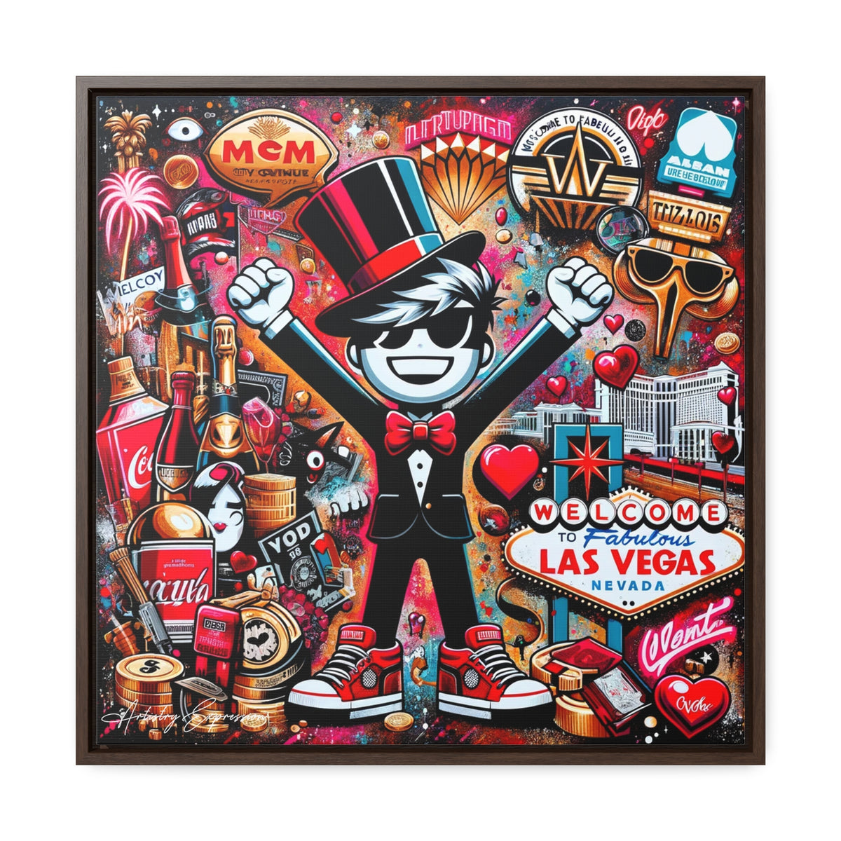 Urban Adventure: Graffiti Journey Through Las Vegas