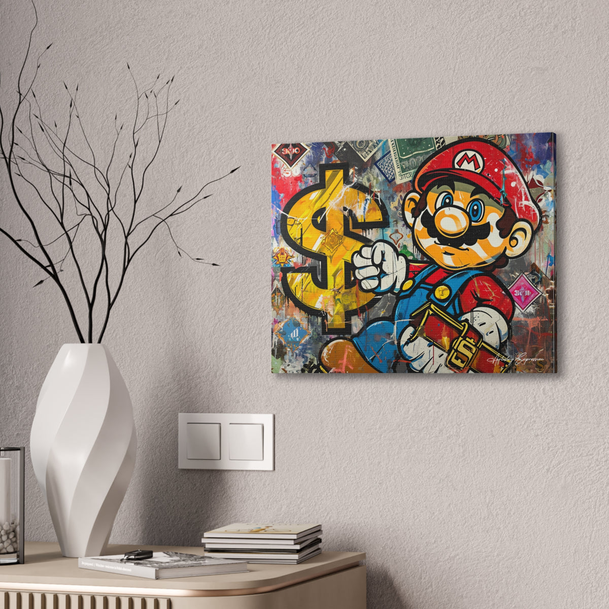 Graffiti Mushroom Kingdom: Mario's Fashionable Journey