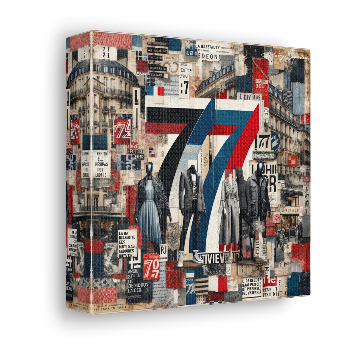 Graffiti Glam: Bold Celebration of Luxury and Festivity