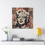 Collage emblématique : Marilyn Monroe dans la culture pop