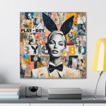 Graffiti Vogue: Fashion Icon Amidst Urban Chaos