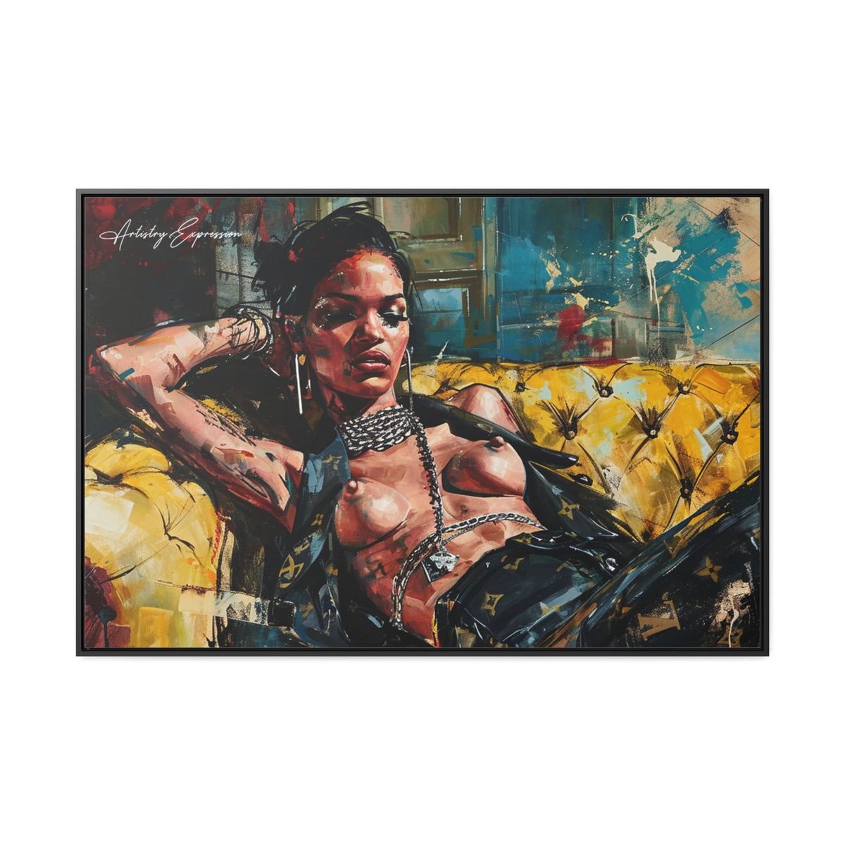 Chill and Chic: Rihanna's Coach of Luxury