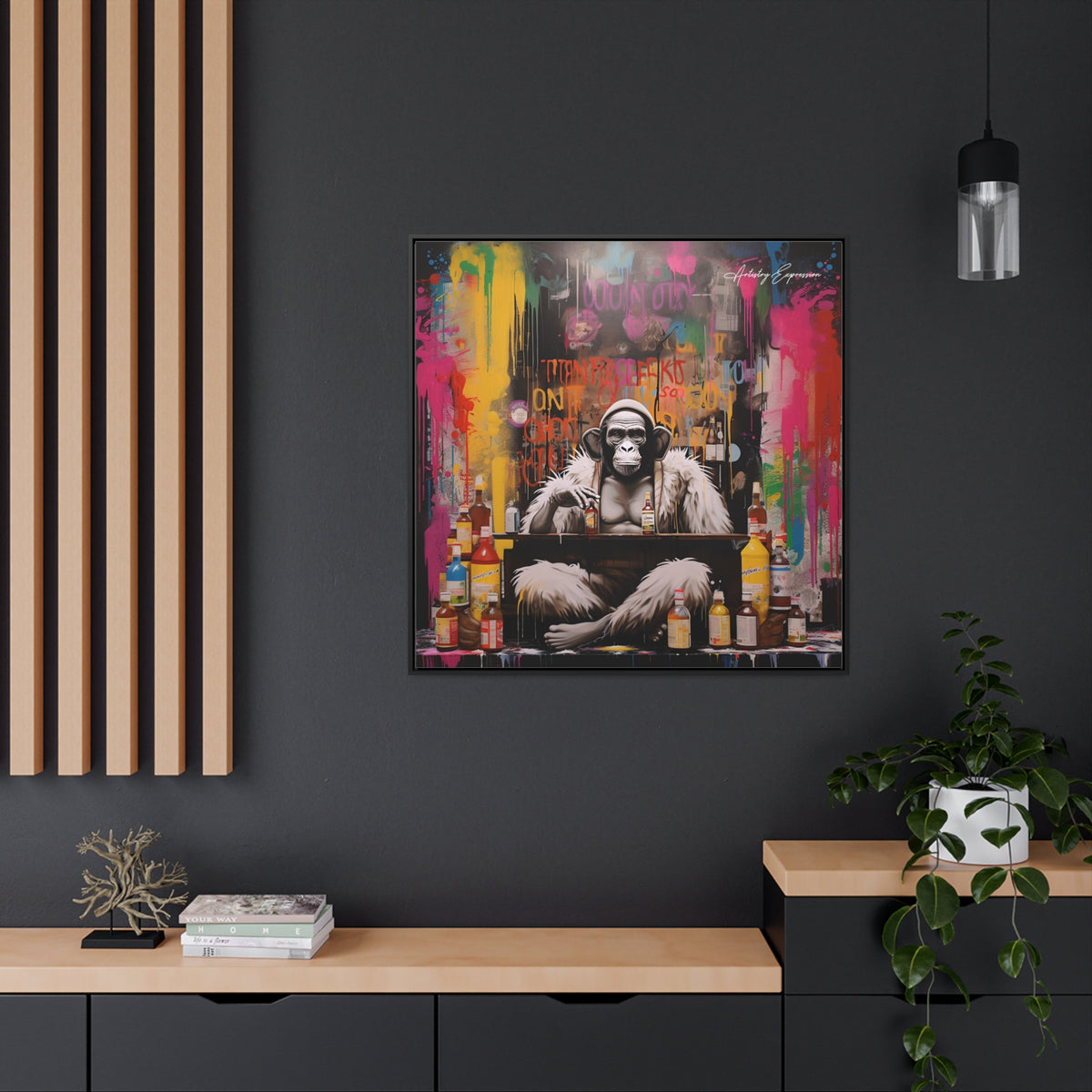 Wild Night Out: Gorilla Hangout in Color