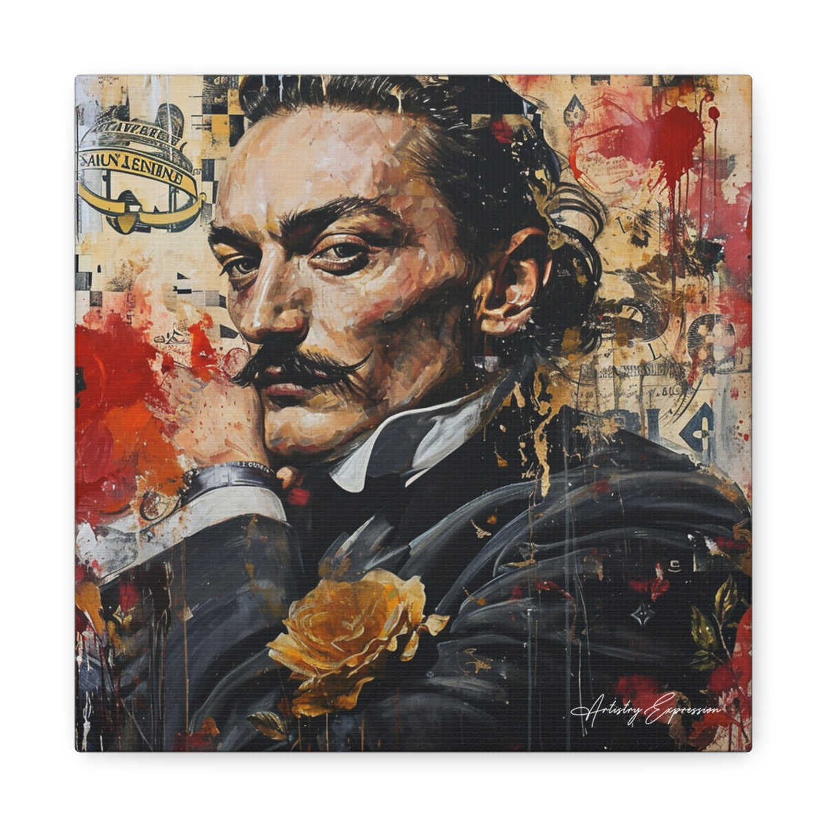 Les yeux d'une perspicacité surréaliste : le portrait de Salvador Dalí