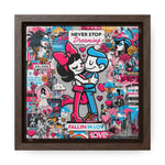 Expression urbaine : toile de graffiti vibrante