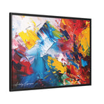 Emotional Echoes: Abstract Canvas Masterpiece