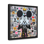 Mickey's Message: Street Art with a Pop Twist