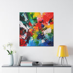 Expression dynamique : palette abstraite