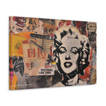 Collage emblématique : Marilyn Monroe dans la culture pop