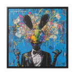 Whimsical Urban Portrait: A Splash of Color