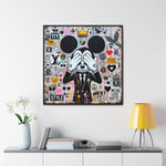 Mickey's Message: Street Art with a Pop Twist