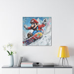 Snowy Odyssey: Mario's Daring Dive