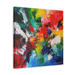 Expression dynamique : palette abstraite