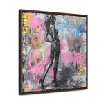 Urban Elegance: Sensuous Graffiti Symphony