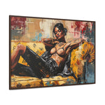 Chic Comfort: A Lady's Exquisite Rest