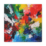 Expression dynamique : palette abstraite