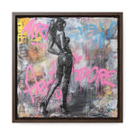 Urban Elegance: Sensuous Graffiti Symphony