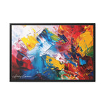 Emotional Echoes: Abstract Canvas Masterpiece