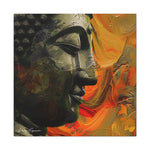 Fusion tranquille : Portrait de Bouddha moderne