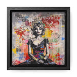 Urban Elegance: Vibrant Graffiti