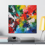 Expression dynamique : palette abstraite