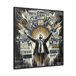 Success Symphony: Graffiti Ode to Financial Triumph