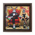 Glamour and Grit: Graffiti Fusion of Playfulness and Opulence